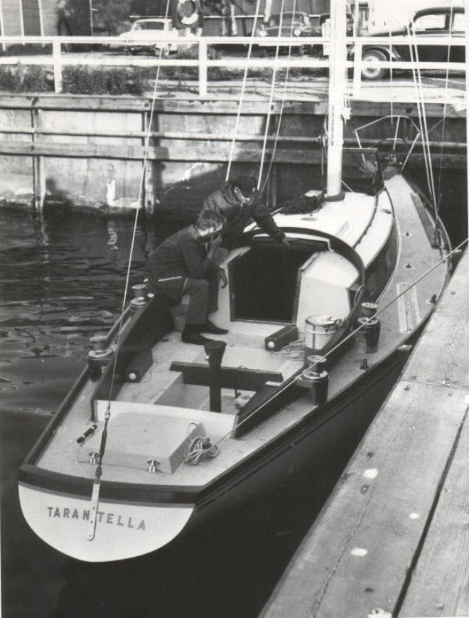 Tarantella launch Alholmen 15.7.1967 © Nautor's Swan